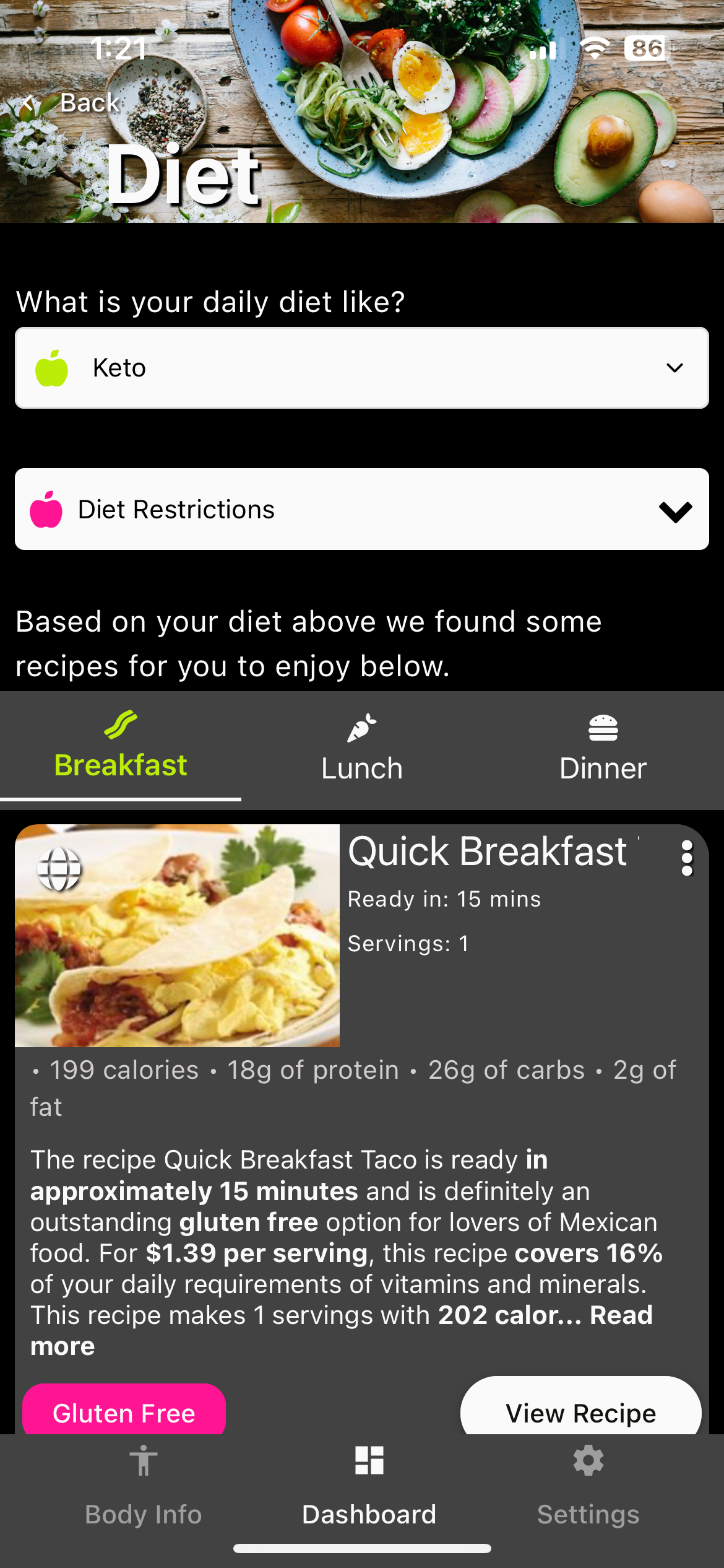 Diet Management